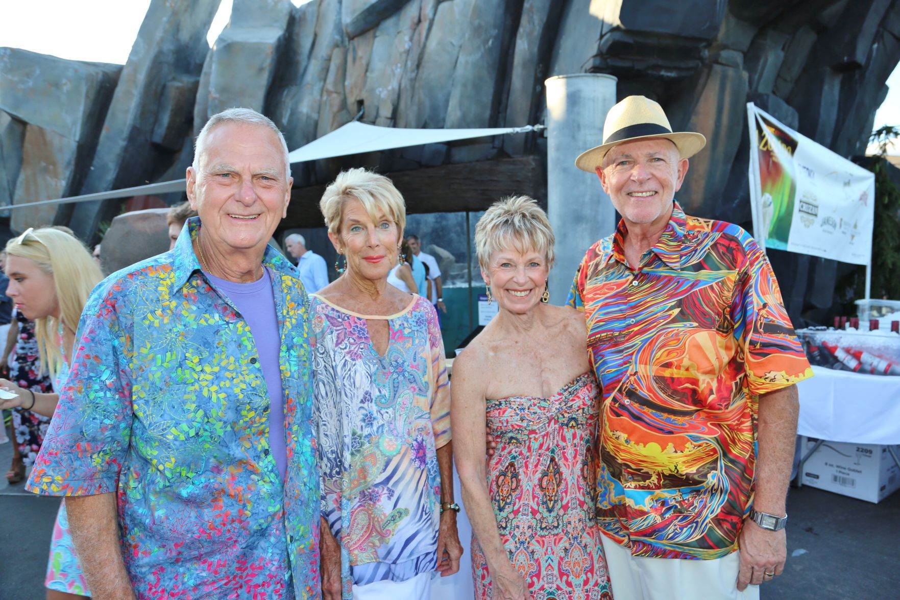 Cary and Bonnie Halls, Betsy and Tim Vicente